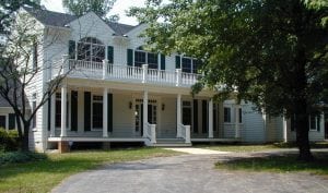 second floor addition to rancher in Owings Mills on private treed lot built by Owings Brothers