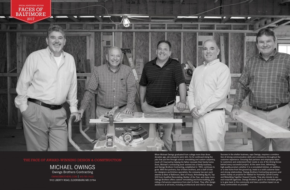 Baltimore Magazine: “Faces of Baltimore”