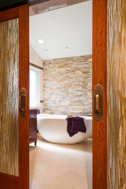 Baltimore Contemporary Bathroom Remodel