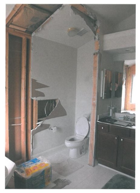 bathroom before