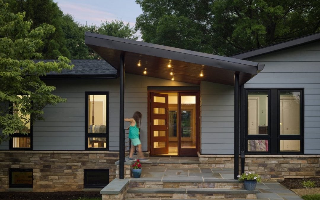 Lutherville Unique Front Entry