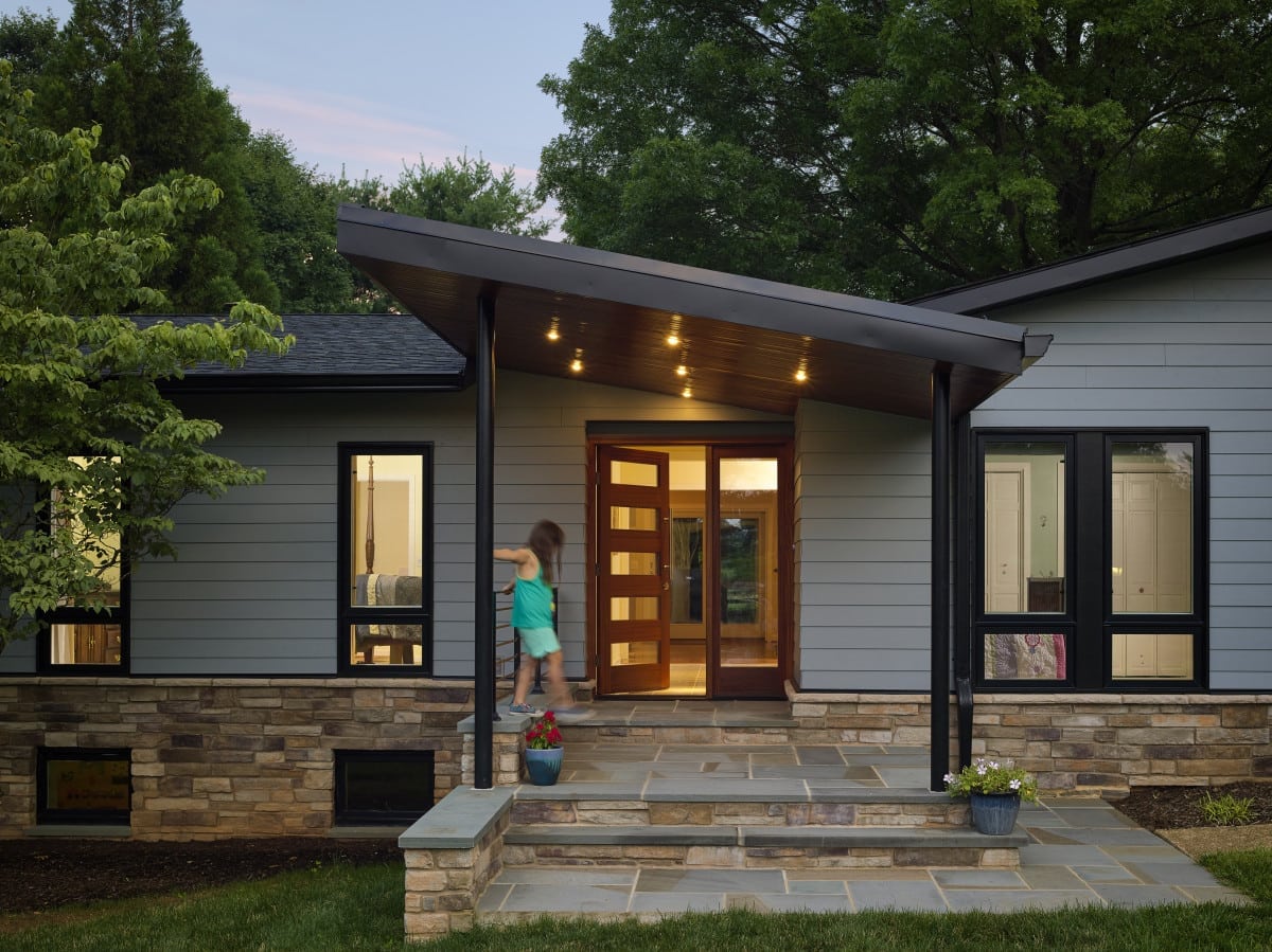 Lutherville Unique Front Entry - Owings Brothers Contracting