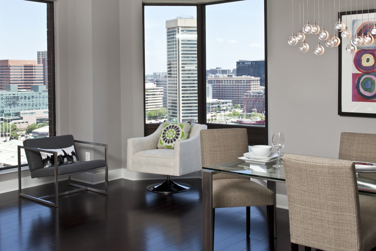 contemporary condo interior design