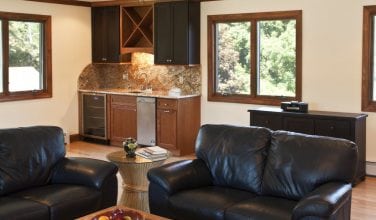 rancher conversion to two story family room