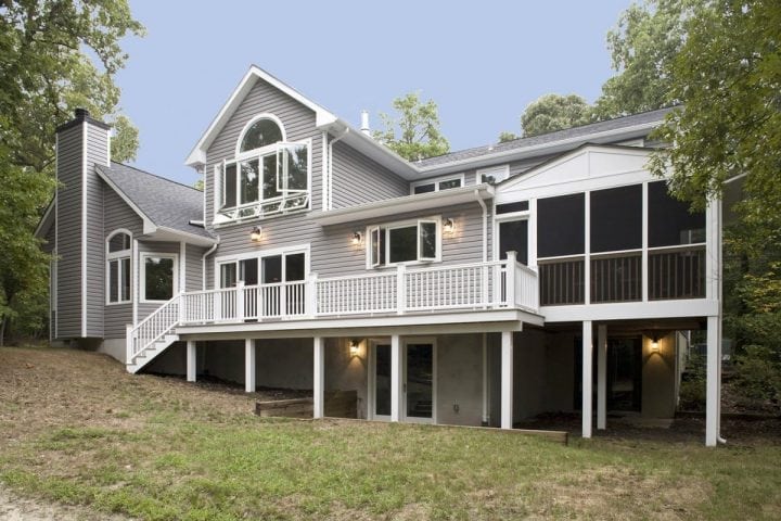 composite deck and railing