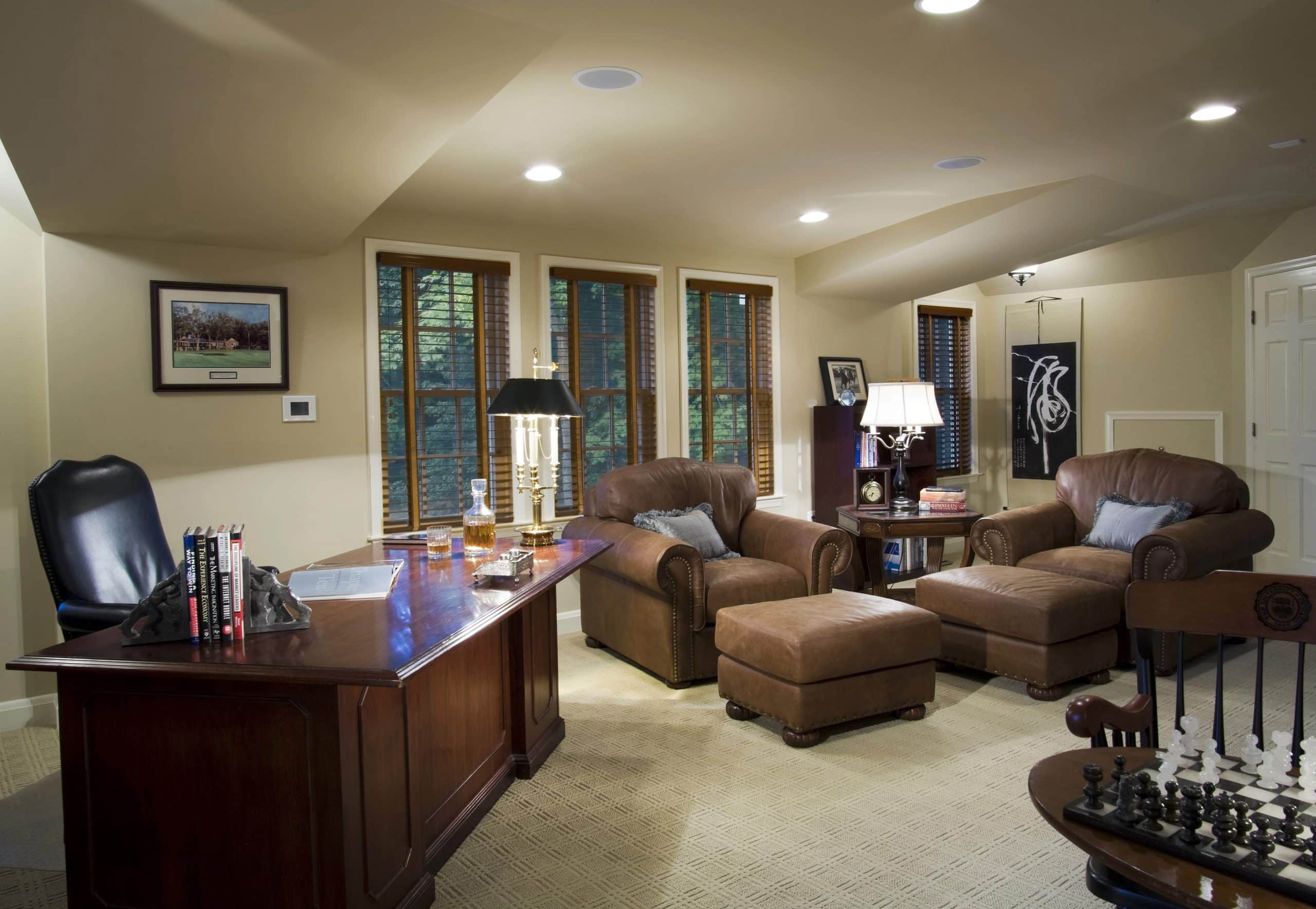 home office over existing garage