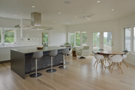 Contemporary open kitchen