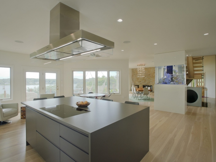 contemporary remodeled kitchen by owings brothers contracting