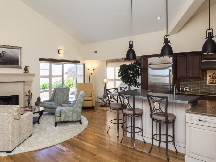 hi rise condo remodeled kitchen