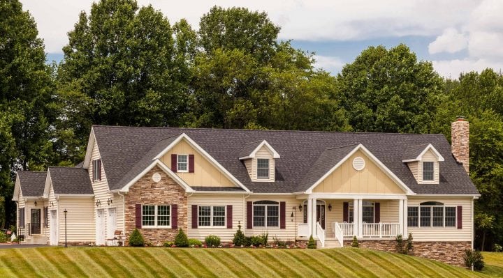 Custom Built Home with In law Suite by Owings Brothers Contracting