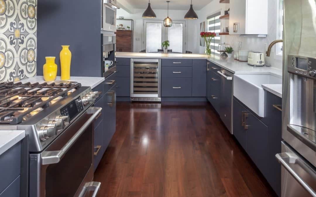 Blue and White Kitchen Ideas