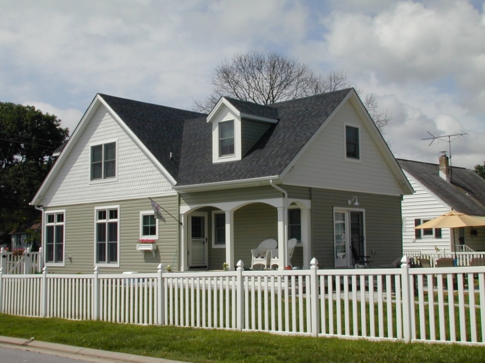 finished custom home