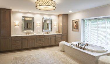 Luxurious Master Bath Remodel by Owings Brothers Contracting