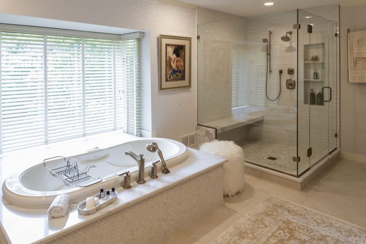 Luxurious Master Bath Remodel by Owings Brothers Contracting