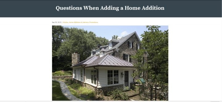 Owings Brothers Contracting educates on home remodeling and building