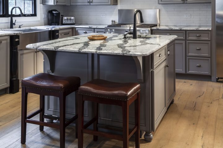 1ST FLOOR RENOVATION - LIVING ROOM, KITCHEN, FAMILY ROOM, FLOORS, RAILING by Owings Brothers Contracting