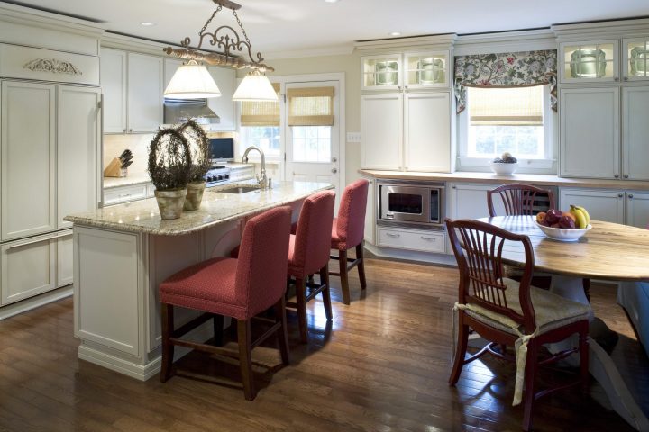 remodeled row home kitchen