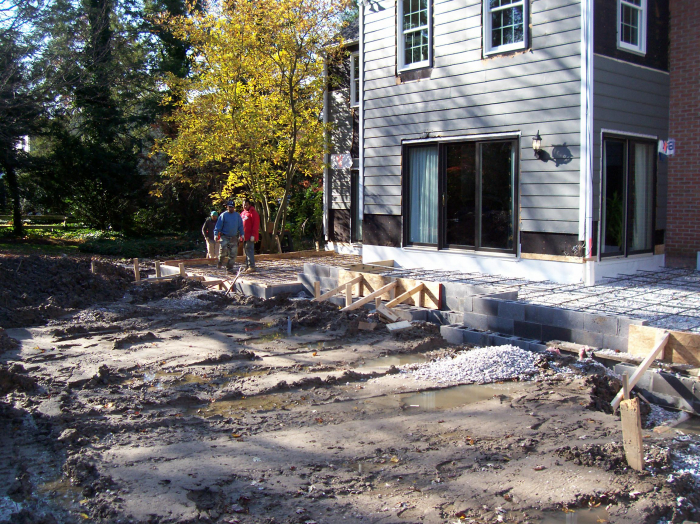 second floor add on during photos