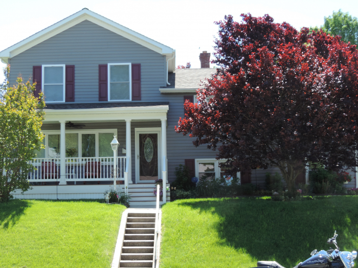 second floor addition during photos