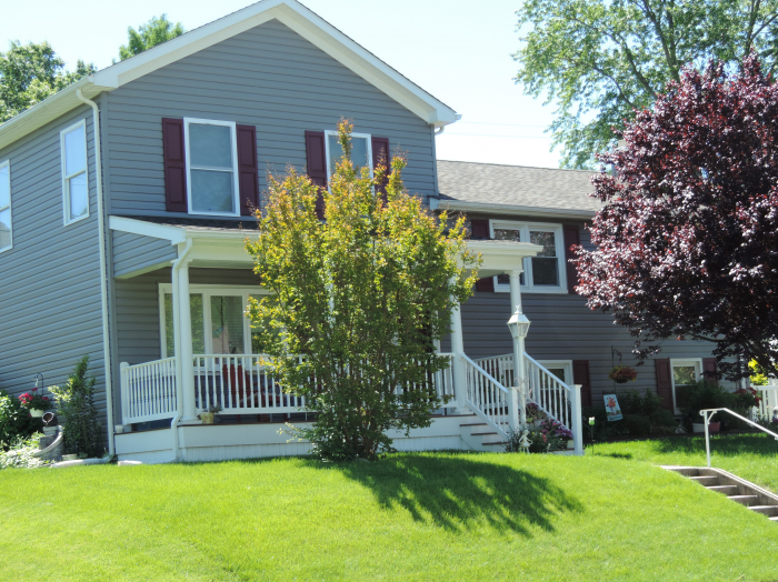second floor addition during photos