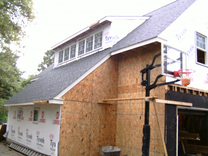 second floor add on during photos