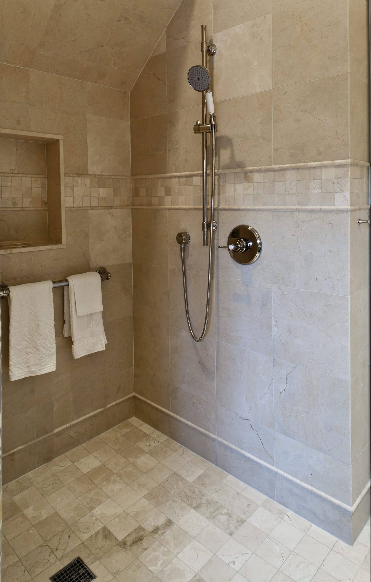 aging in place universal design wheelchair accessible shower