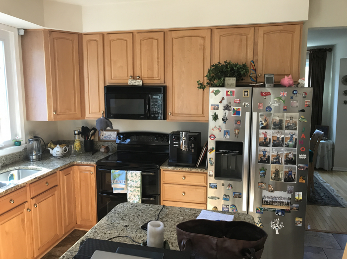 before kitchen remodel