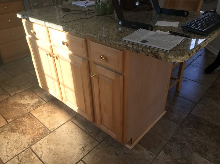 before kitchen remodel