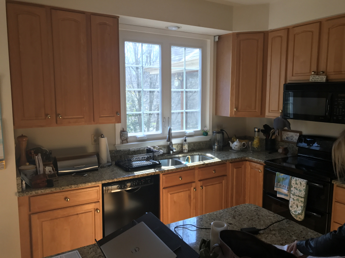 before kitchen remodel