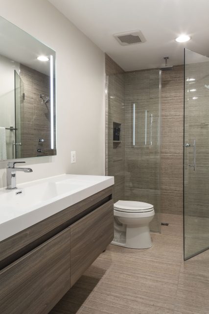 aging in place curbless shower