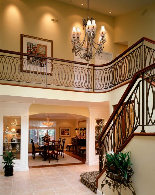 luxurious traditional staircase