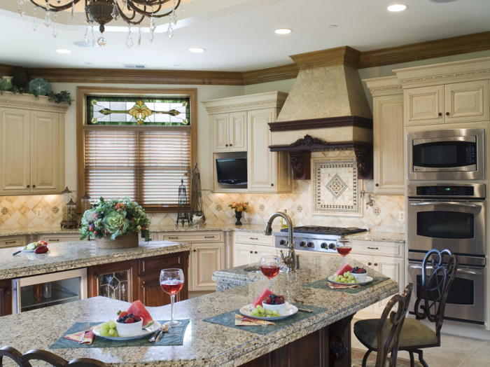 lighted trey kitchen ceiling