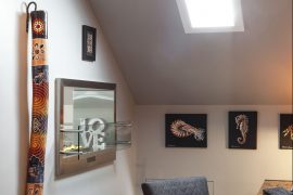 attic master suite conversion with fire element