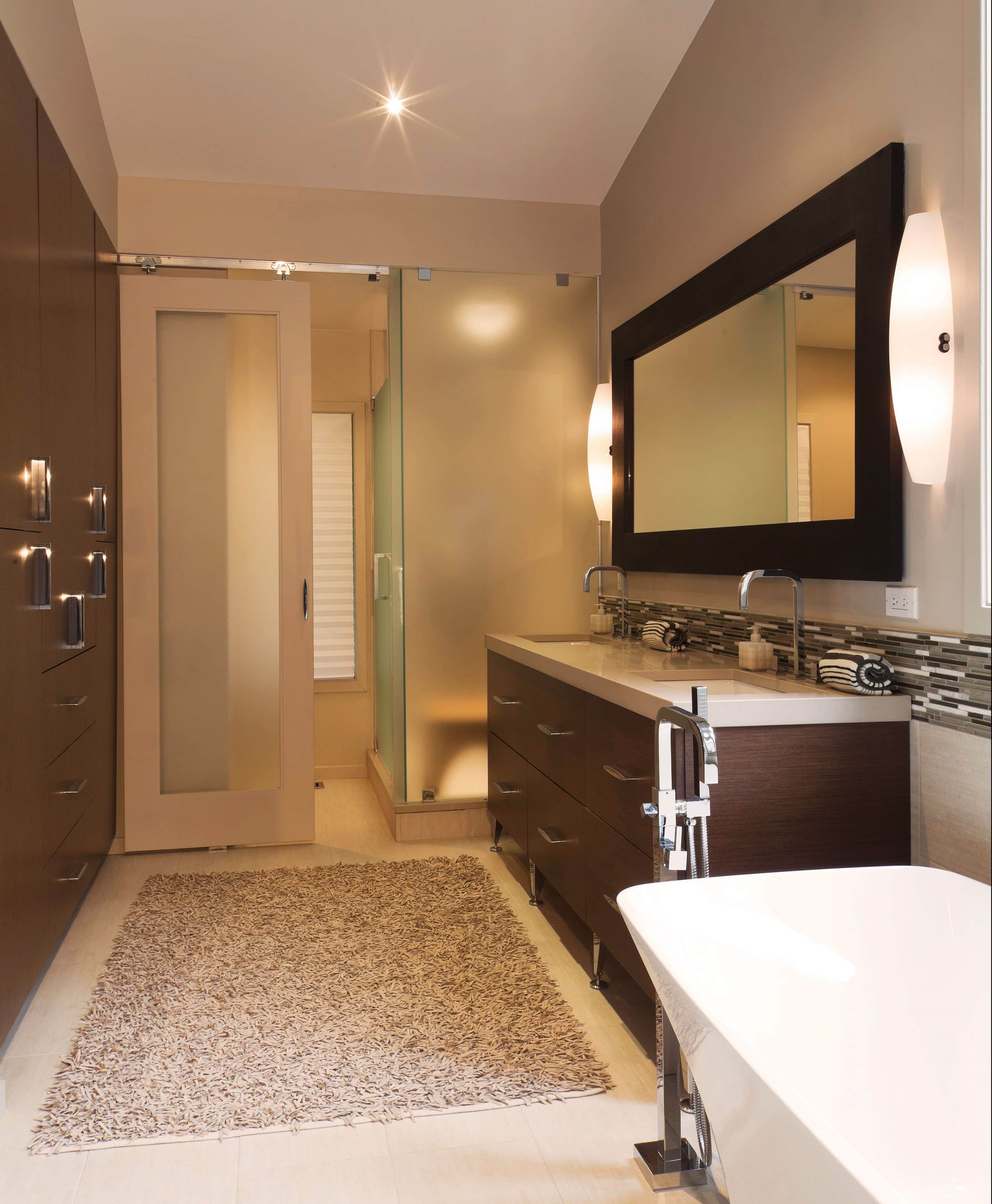 Modern Barn Door Bathroom Ideas | Owings Brothers Contracting