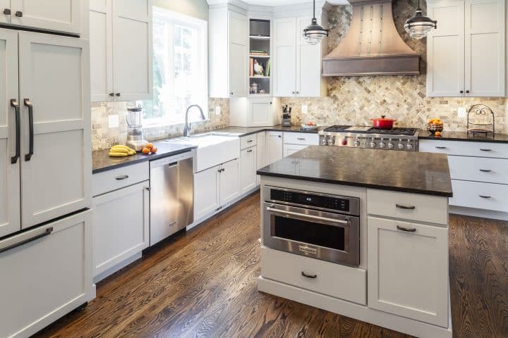 newly designed kitchen dining room remodel in Eldersburg