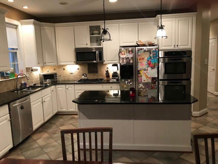 before kitchen remodel