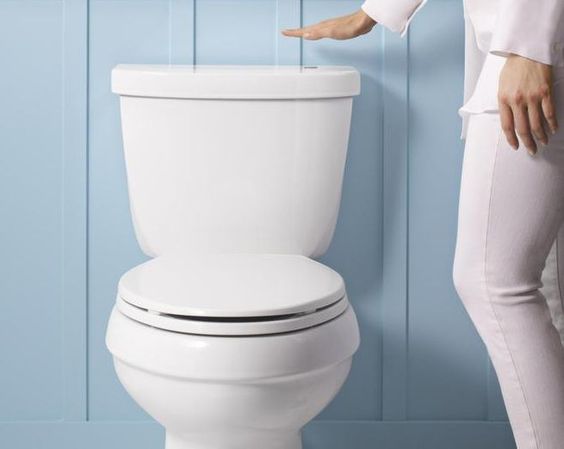 touchless toilet