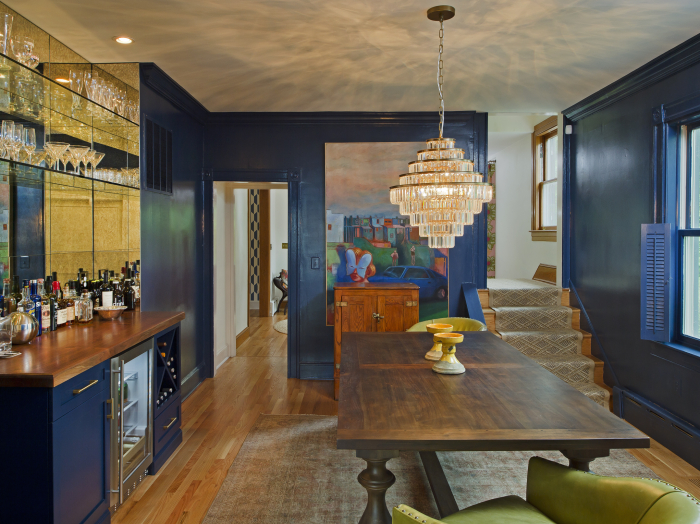 Easy Access Dining Room Bar dining room bar set up