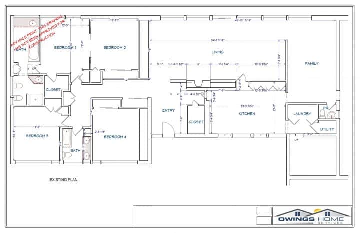 original floor plan