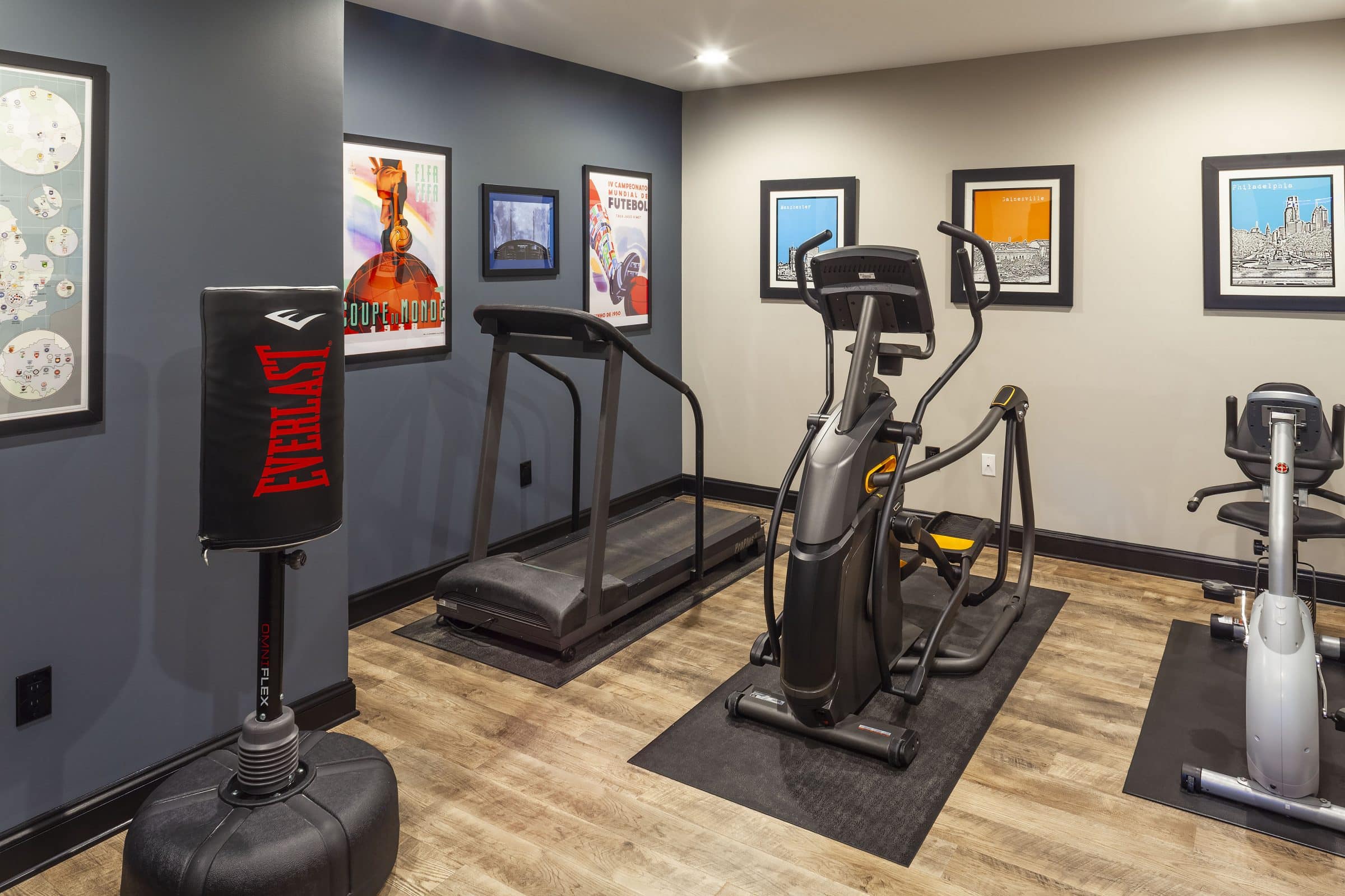 basement gym ideas