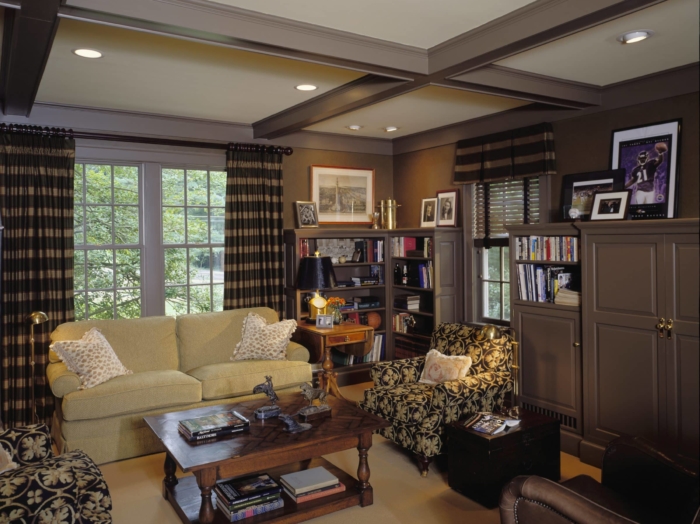 den with country living theme