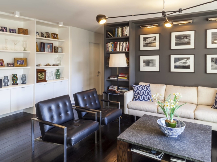 contemporary condo interior remodel