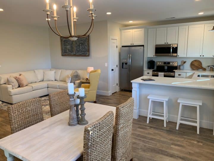 dining area for inlaw apartment