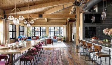 industrial style open concept loft