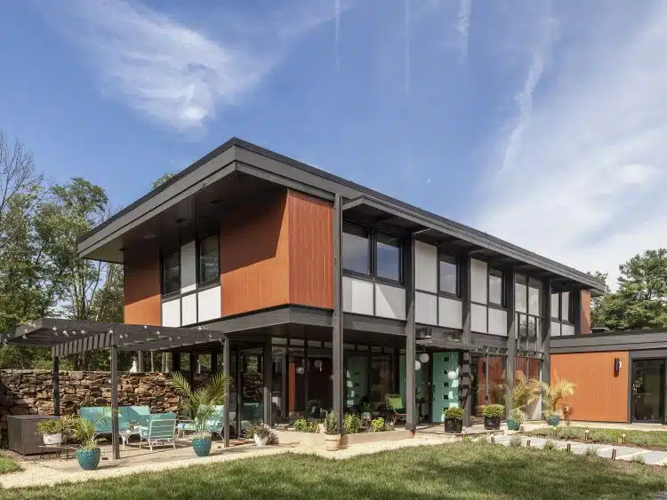 modern home exterior