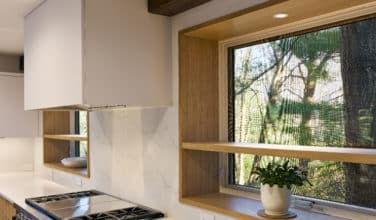 new windows in remodeled kitchen