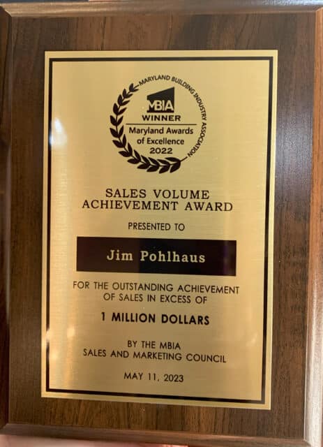 Sales Volume Achievement Award