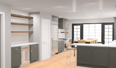 3D kitchen plans