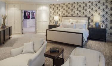 bedroom suite, walk-in closet and luxury smart technology bath